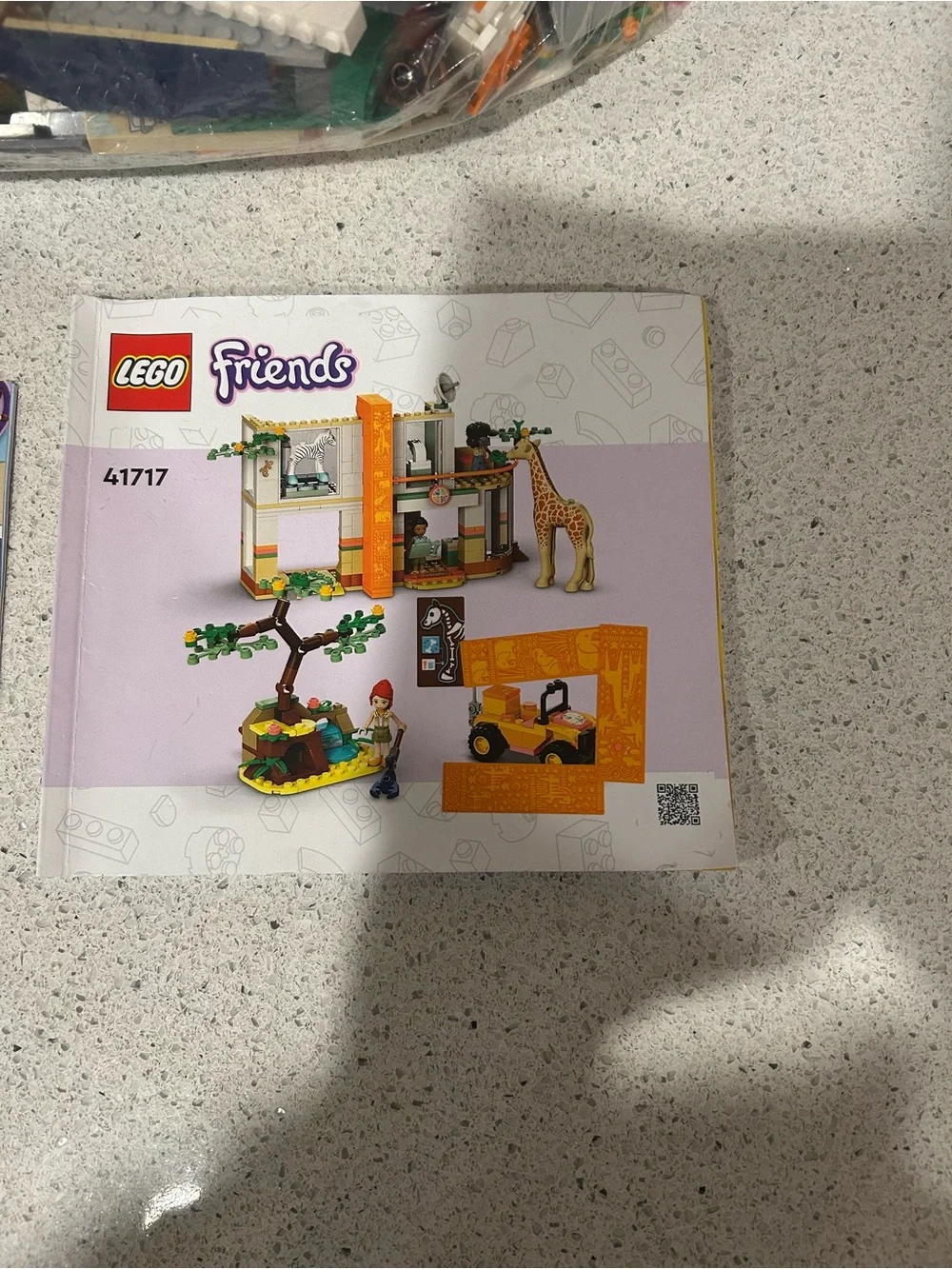 Miscellaneous LEGO Set Parts - with a few manuals